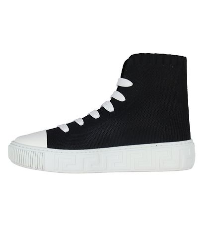 Versace Stvler - La Greca Hightop - Sort m. Logo