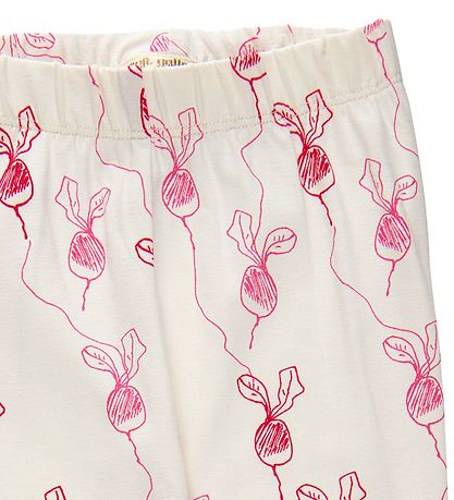 Soft Gallery Leggings - SgIssey - Radish - Gardenia