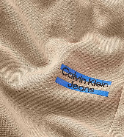 Calvin Klein Sweatshorts - Mini Block Logo Jogger - Merino