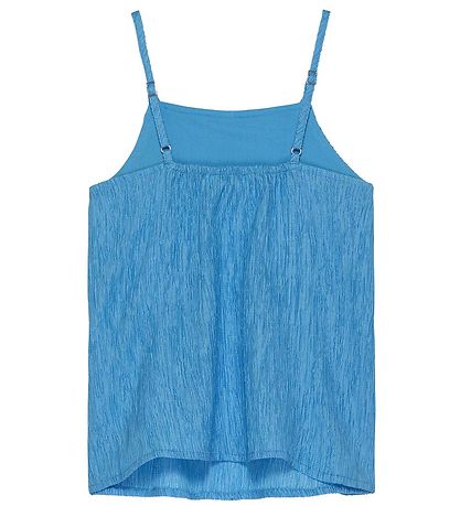 Calvin Klein Tanktop - Crinkle Strap - Blue Crush