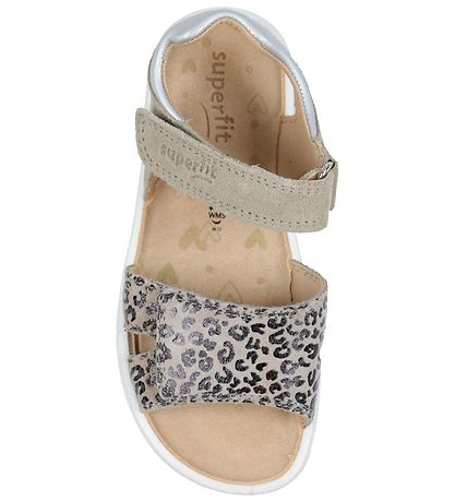 Superfit Sandaler - Sparkle - Beige/Leo