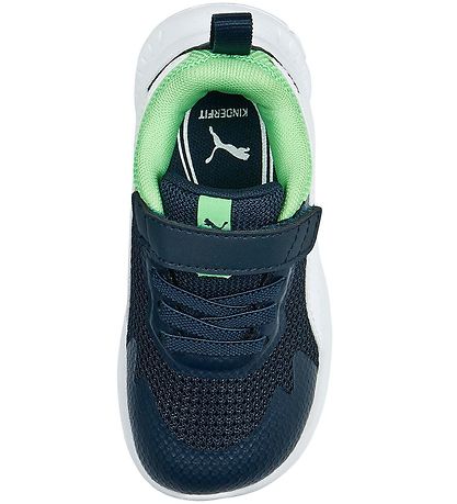 Puma Sneakers - Evolve Run Mesh AS Inf - Dark Night/White/Green