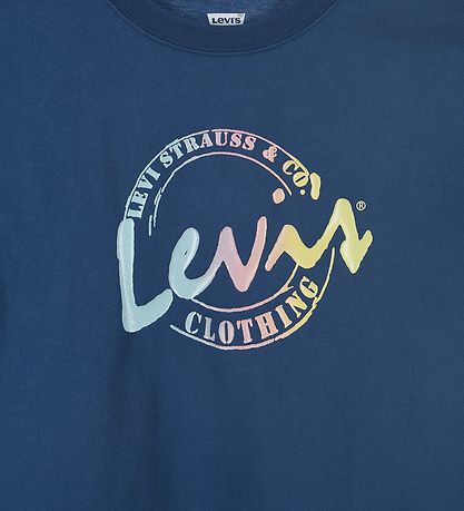 Levis Kids T-Shirt - True Navy m. Glimmer