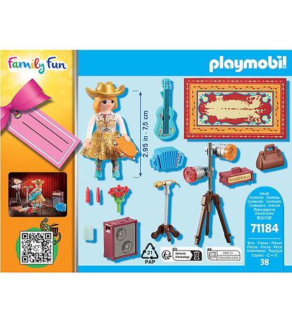 Playmobil Family Fun - Countrysangerinde - 71184 - 38 Dele