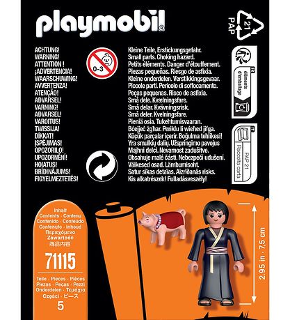 Playmobil Naruto - Shizune - 71115 - 5 Dele