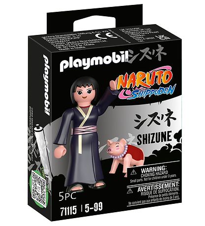 Playmobil Naruto - Shizune - 71115 - 5 Dele