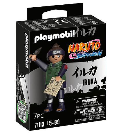 Playmobil Naruto - Iruka - 71113 - 7 Dele
