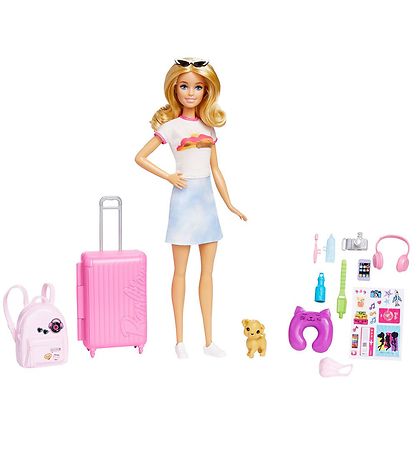 Barbie Dukkest - Travel Malibu Playset