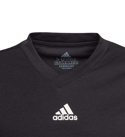 adidas Performance Bluse - TEAM BASE TEE Y - Sort