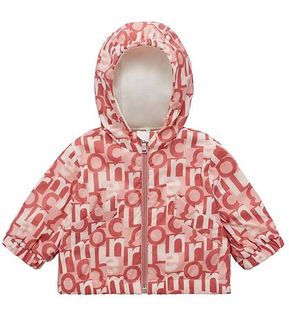 Moncler Jakke - Vernant - Rosa m. Print