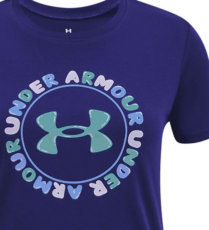 Under Armour T-shirt - Tech Twist Wordmark - Sonar Blue