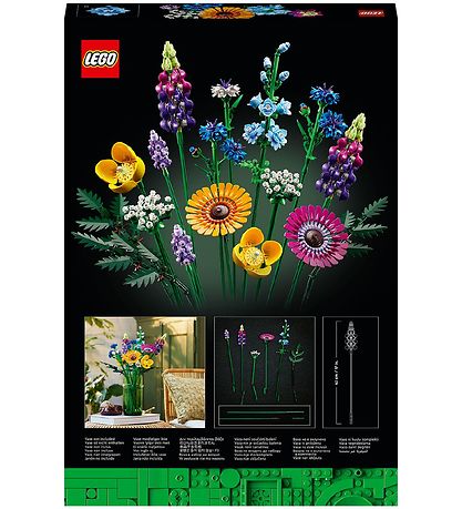 LEGO Icons - Buket af Vilde Blomster 10313 - 939 Dele