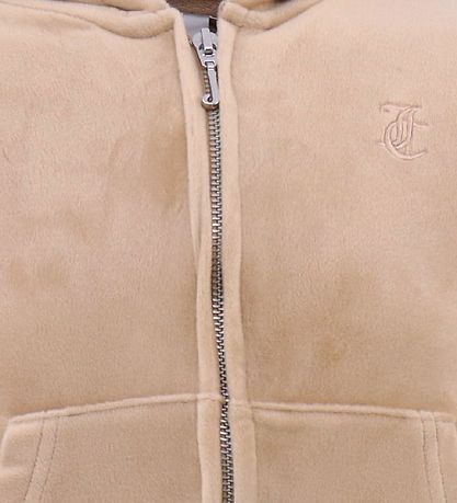 Juicy Couture Cardigan - Velour - Warm Taupe