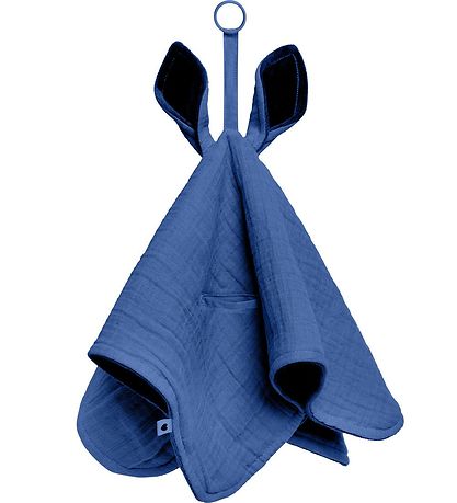 BIBS Nusseklud - 40x40 cm - Kangaroo - Cornflower/Baby Blue