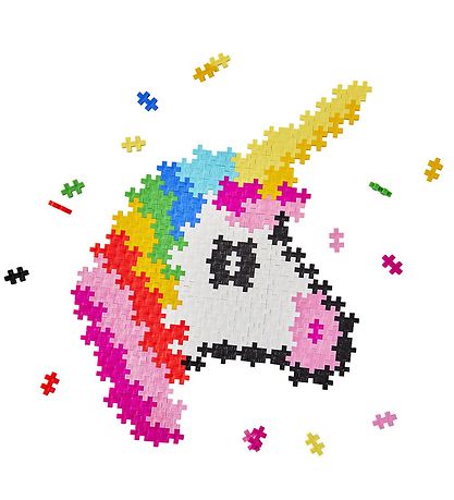 Plus-Plus Puzzle By Number - 250 stk. - Unicorn