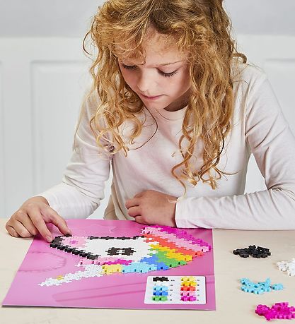 Plus-Plus Puzzle By Number - 250 stk. - Unicorn