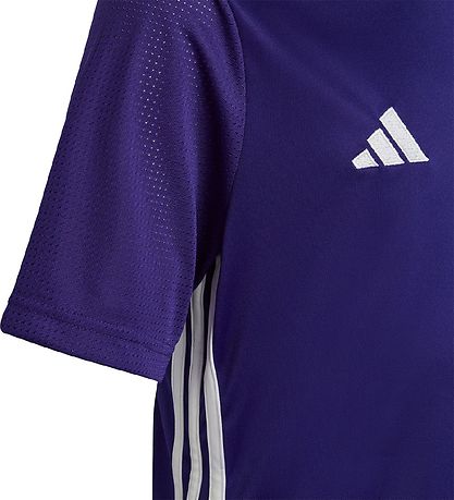 adidas Performance T-shirt - TABELA 23 - Lilla/Hvid