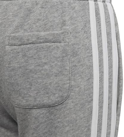 adidas Performance Sweatpants - LK 3S - Gr/Hvid