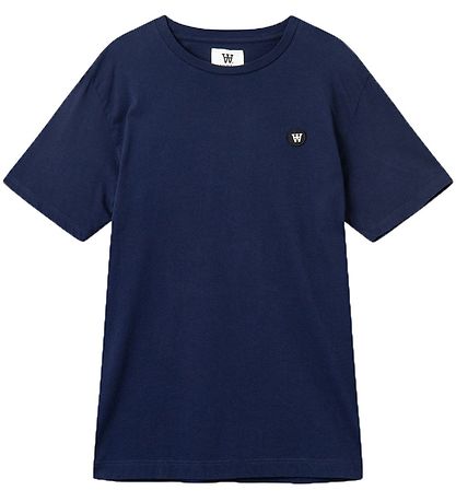 Wood Wood T-Shirt - Ace - Navy