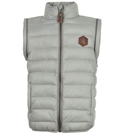 Mikk-Line Dynejakke/Vest - 2-i-1 - Neutral Gray