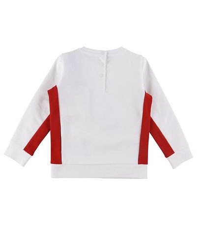 Moncler Sweatshirt - Hvid m. Print