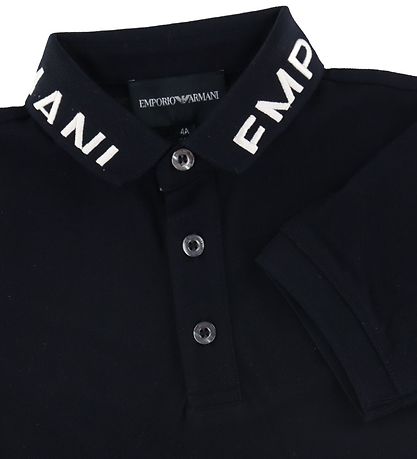 Emporio Armani Polo - Navy m. Hvid