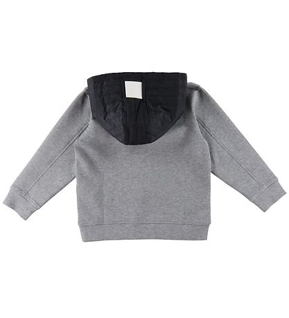 Emporio Armani Hættetrøje - Gråmeleret m. Navy