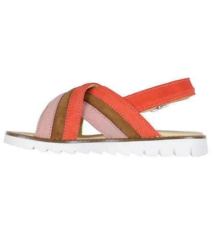 Angulus Sandal - Fersken/Cognac/Koral