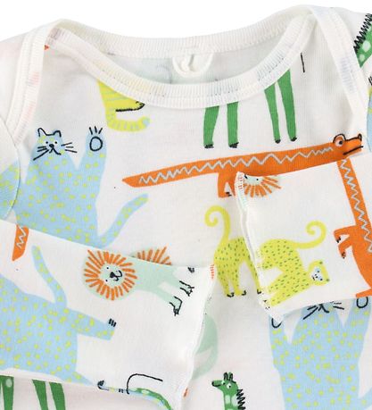 Stella McCartney Kids Bluse - Hvid m. Dyr