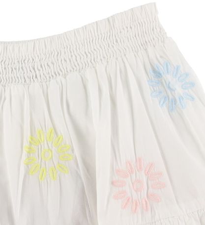 Stella McCartney Kids Nederdel - Hvid/Pastel m. Blomster