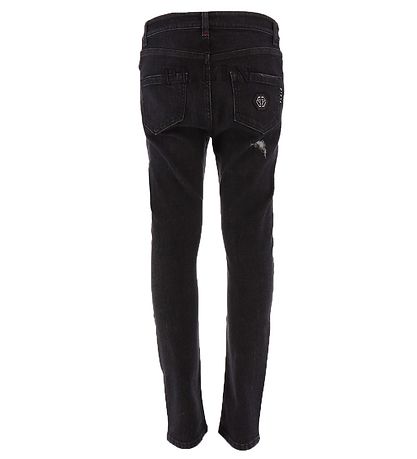 Philipp Plein Jeans - Sort m. Slid