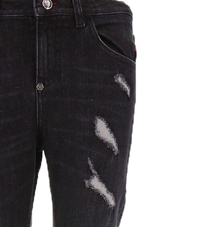 Philipp Plein Jeans - Sort m. Slid