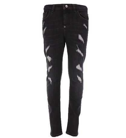 Philipp Plein Jeans - Sort m. Slid