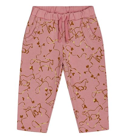 Noa Noa miniature Bukser - Baby HelenaNNM - Print Purple/Brown