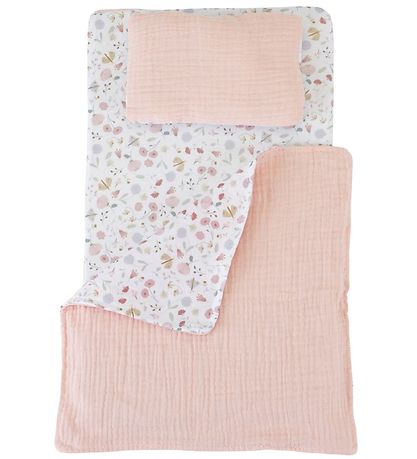 Little Dutch Dukkeseng m. Sengetøj - Wooden Doll Bed