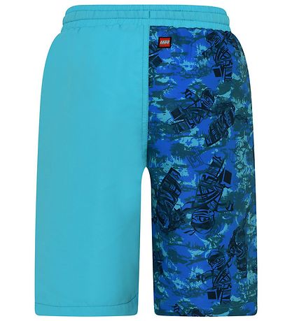 LEGO Ninjago Badeshorts - LWAlex 304 - UV40+ - Bright Blue