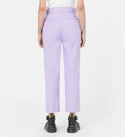 Dickies Bukser - Phoenix Cropped - Purple Rose