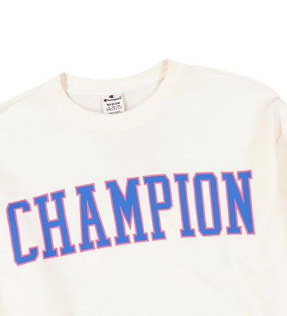Champion Fashion Sweatshirt - Cropped - Hvid