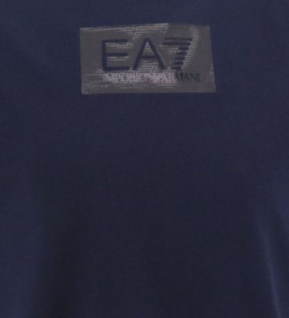 EA7 T-shirt - Navy m. Sort