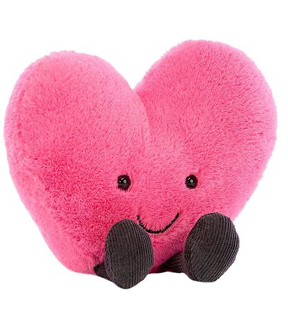 Jellycat Bamse - 20x17 cm - Amuseable Pink Heart