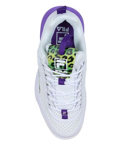 Fila Sneakers - Disruptur T - White-Electric Purple