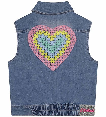 Billieblush Denimvest - Double Stone+Bleach