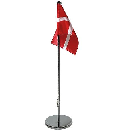 H.C. Andersen Bordflag - 38,5x10 cm - Stl m. Dannebrog
