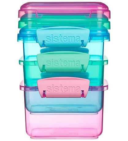 Sistema Madkasser - Lunch Packs - 3-pak - 400 ml - Multi