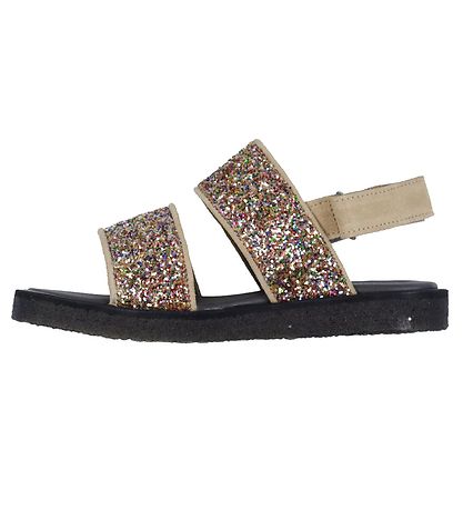 Angulus Sandal - Sand m. Glitter