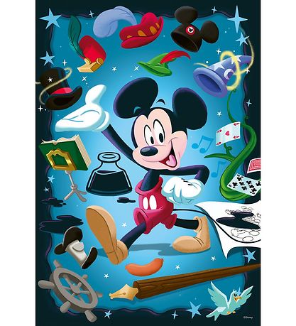 Ravensburger - 300 Brikker - Disney Mickey Mouse 100 r