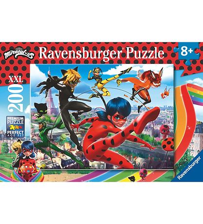 Ravensburger Puslespil - 200 Brikker - Miraculous