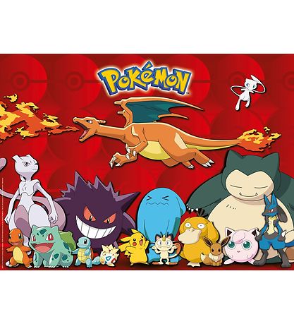 Ravensburger Puslespil - 100 Brikker - My Favorite Pokémon