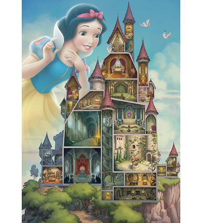 Ravensburger Puslespil - 1000 Brikker - Disney Snow White