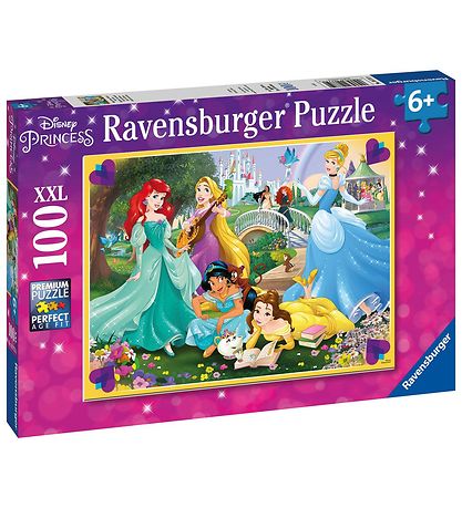 Ravensburger Puslespil - 100 Brikker - Disney Princess Dare To D